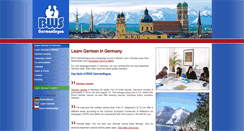 Desktop Screenshot of learn-german-in-munich.com
