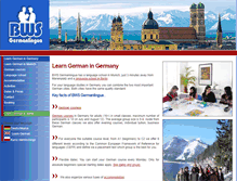 Tablet Screenshot of learn-german-in-munich.com